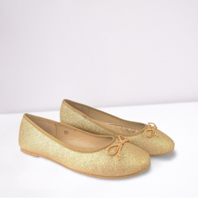 Golden ballerina for ladies