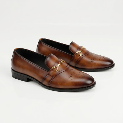 Aurora Brown Tassel Dress Shoe