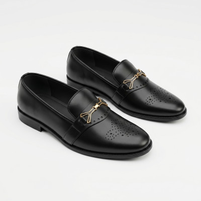 Aurora Black Tassel Dress Shoe